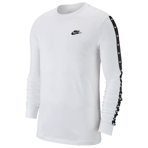 nike t shirt weiß|Nike long sleeve white shirt.